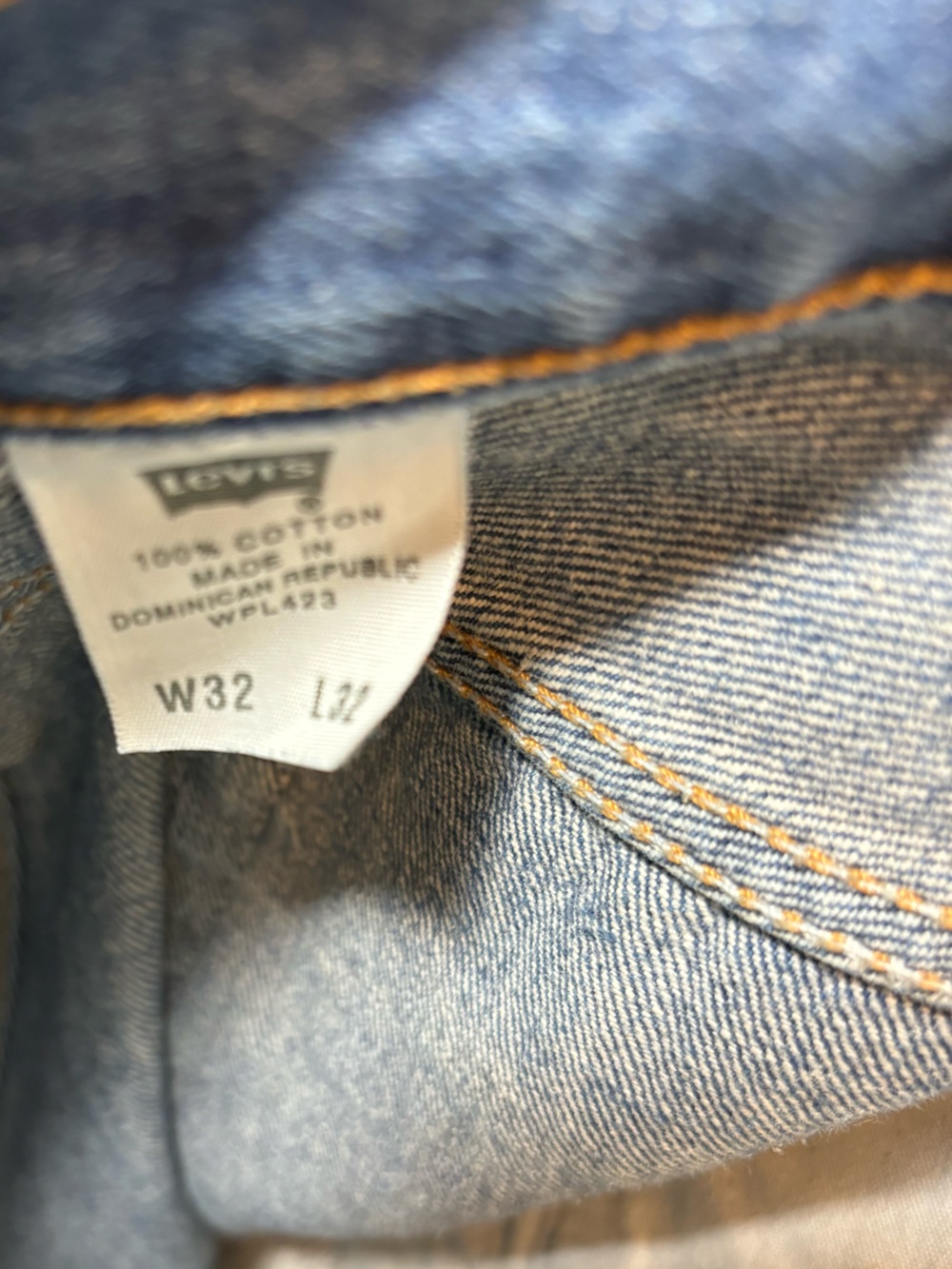 Levi's 501 Men's Blue Relaxed Straight Jeans - Picture 9 of 11